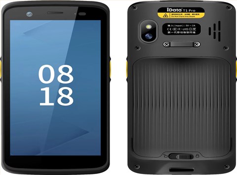 iData T1pro 企业级全屏工业手机零售物流制造业大型仓库出入库秒账盘点机安卓PDA手持终端智能数据采集器