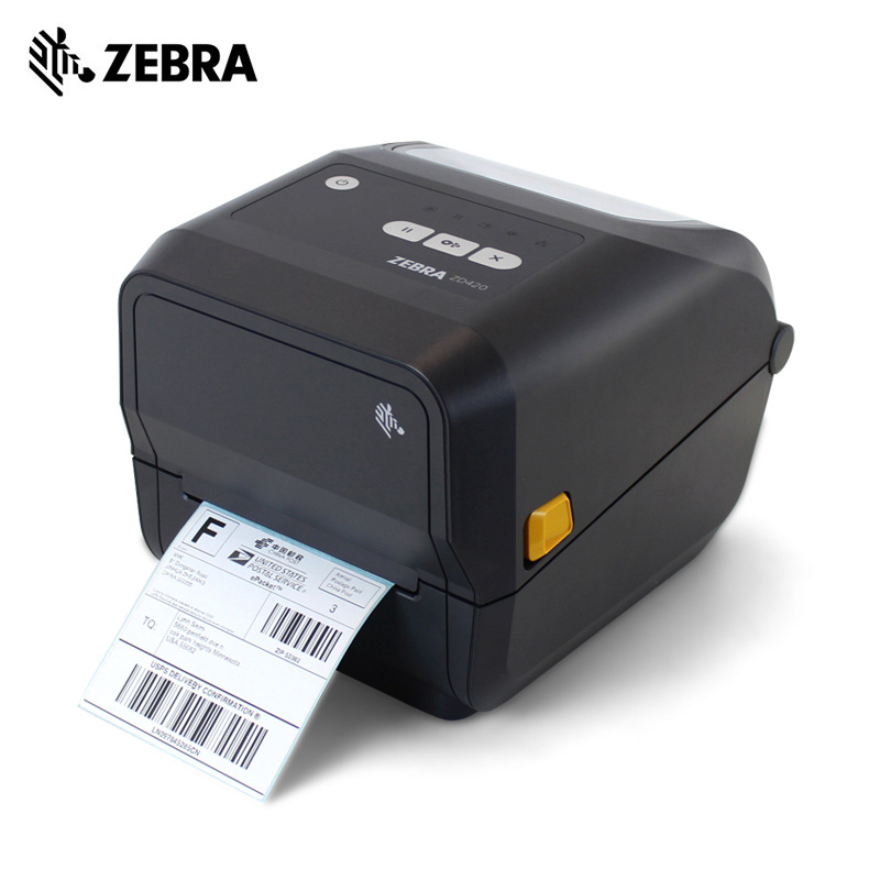 斑马ZD421条码标签打印机 医疗标签 固定资产管理标签打印机